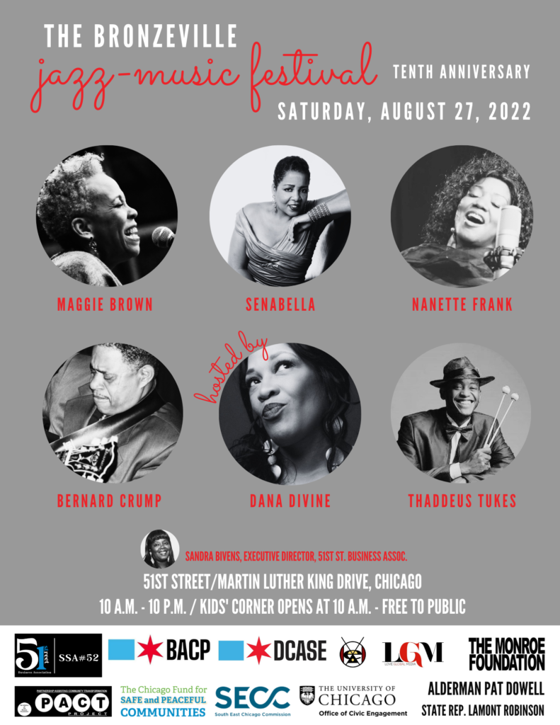 The Bronzeville Jazz/Music Festival Tenth Anniversary Event