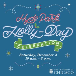 Hyde Park Holly-Day is Saturday, December 3 and we can't wait!⁠
⁠
Sponsored by the University of Chicago, you're invited for a full day of free family fun with an ice carving demo and sculpture stroll on 53rd Street, pictures with Soul Santa & Mrs. Claus, Buddy the Elf, costumed character meet and greets, holiday crafts, dance performances, live reindeer, and more!⁠
⁠
Presented in partnership with Downtown Hyde Park, the Hyde Park Chamber of Commerce, and the South East Chicago Commission.⁠
⁠
Click link in bio to learn more.