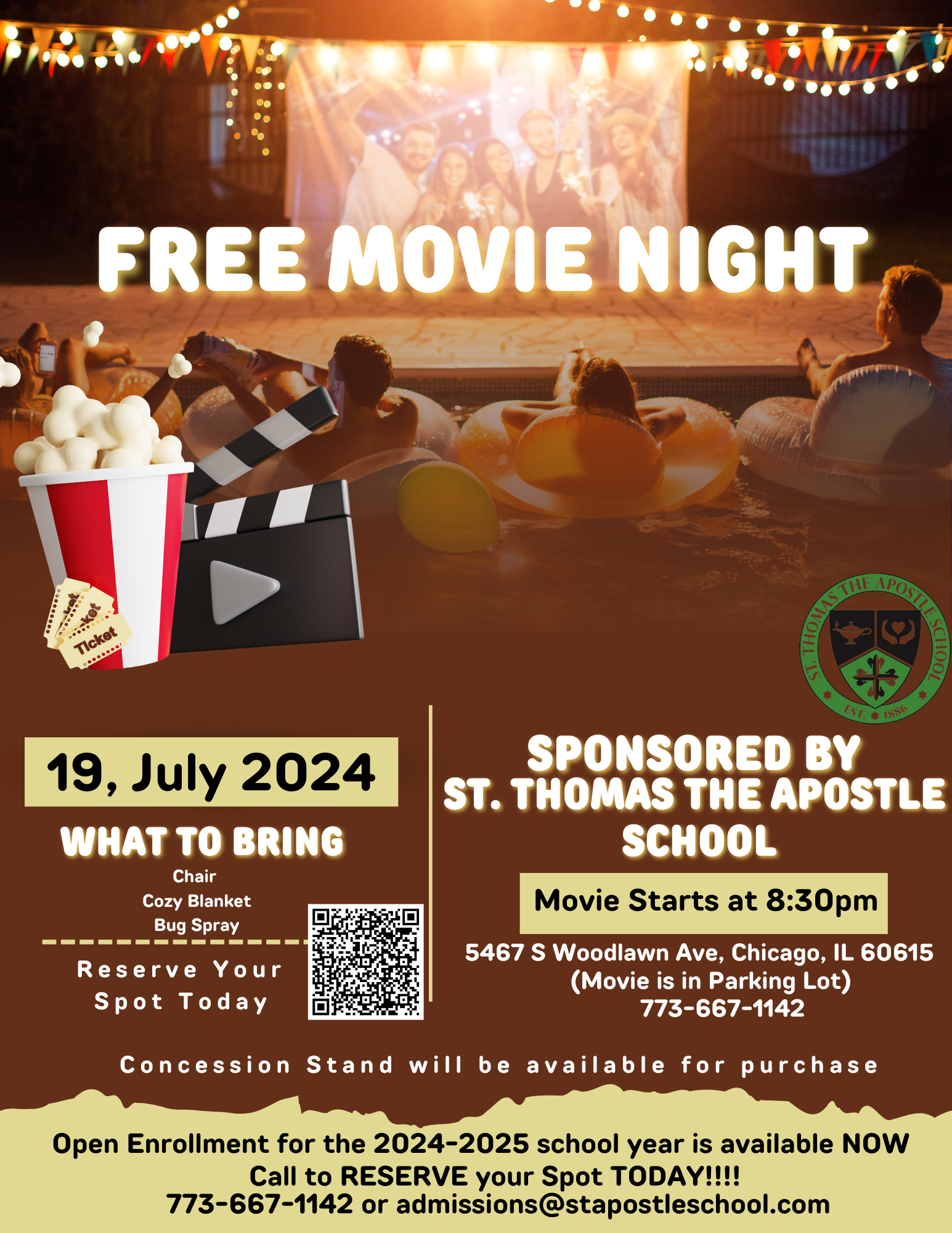 Summer Movie Night Flyer (4)