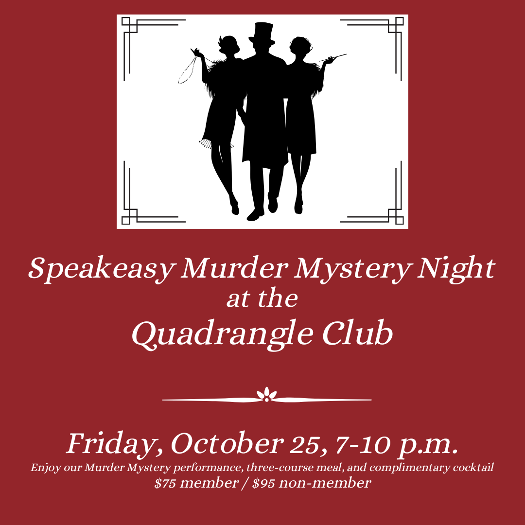 Speakasy Murder Mystery Night