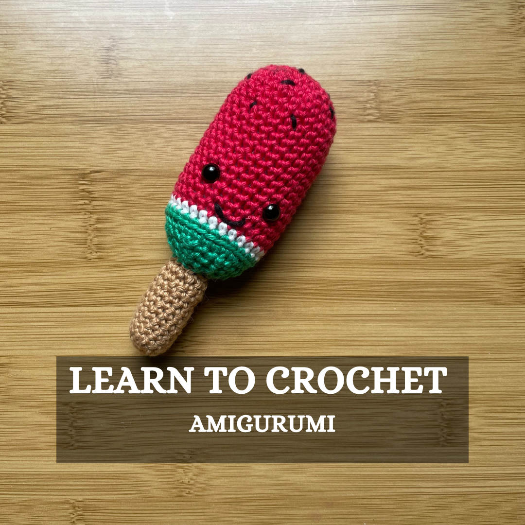 Learn amigurumi popcicle