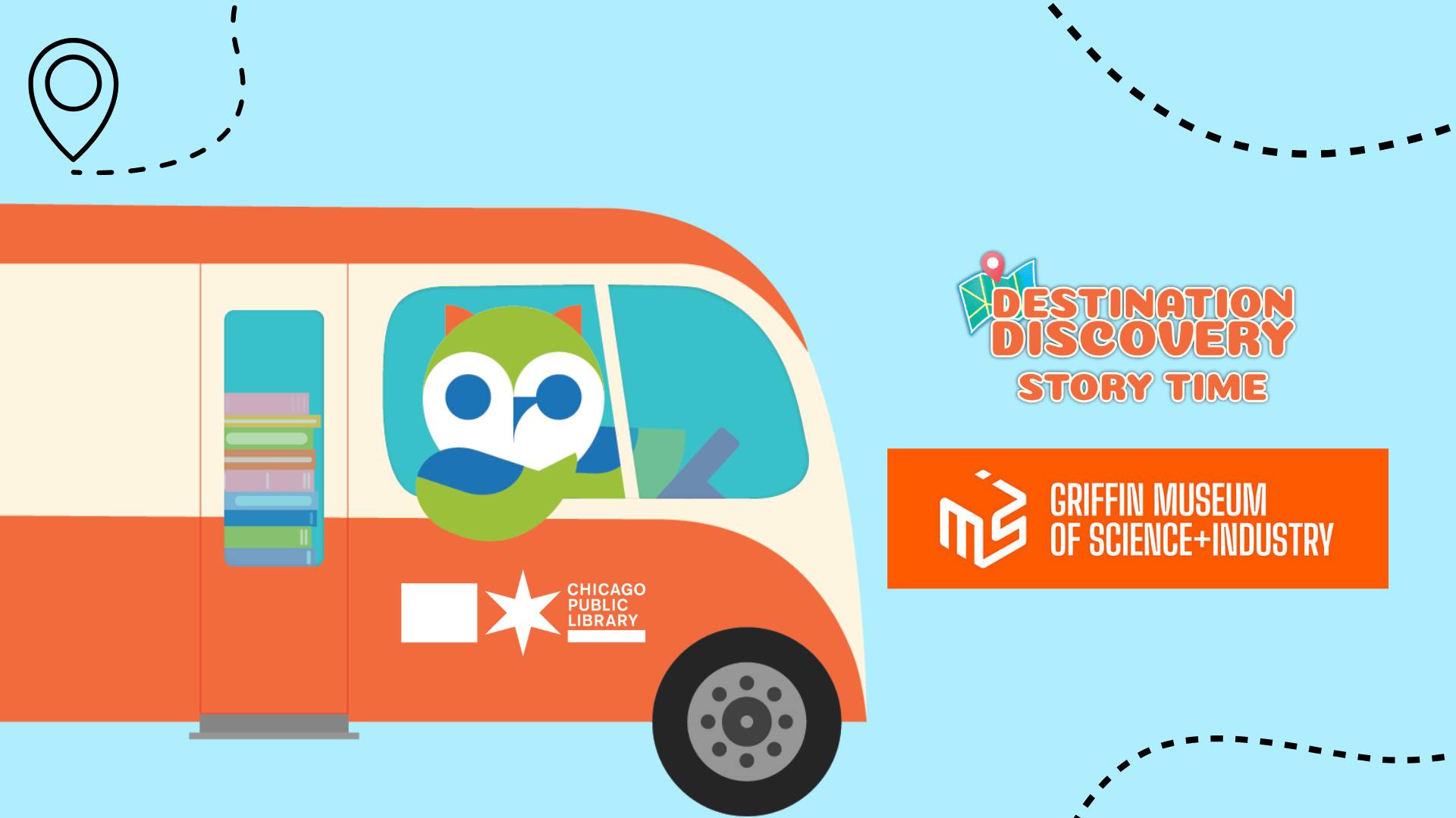 destination discover story time