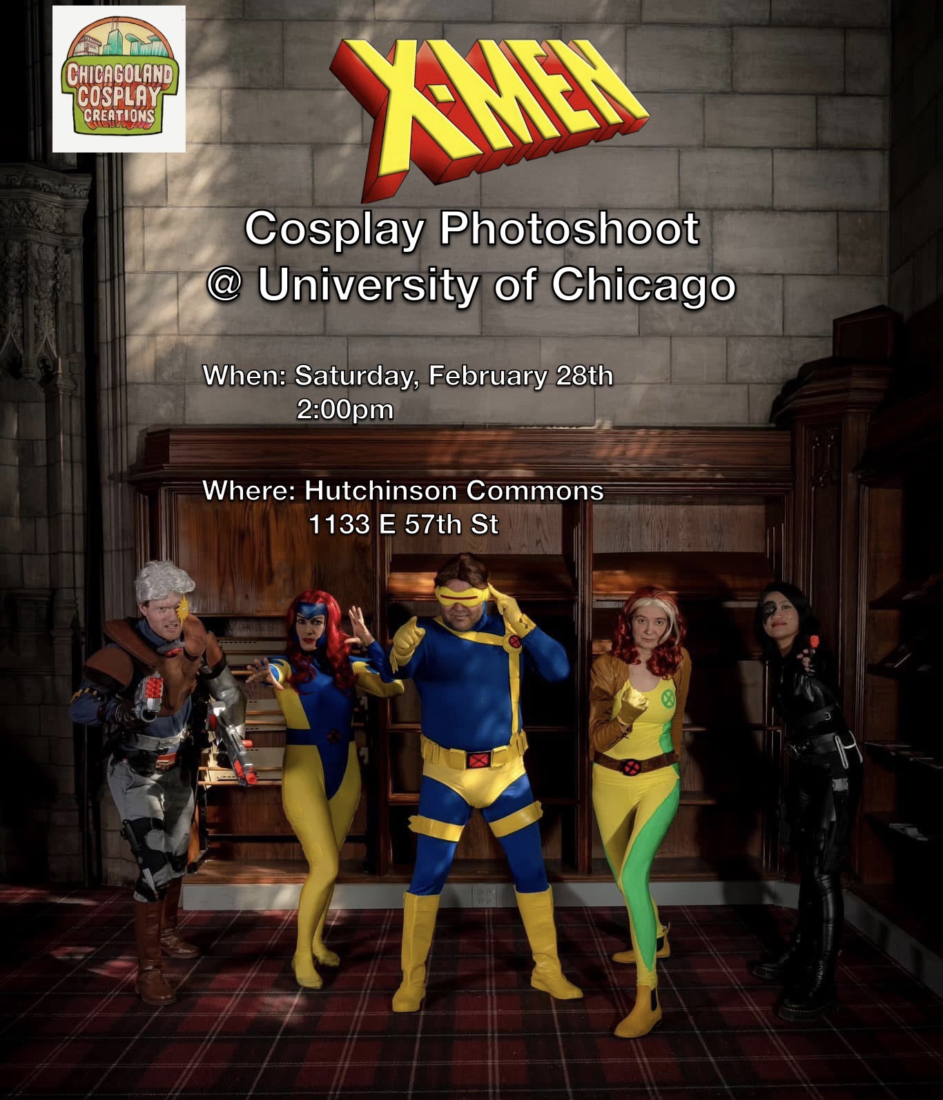 xmen cosplay photoshoot