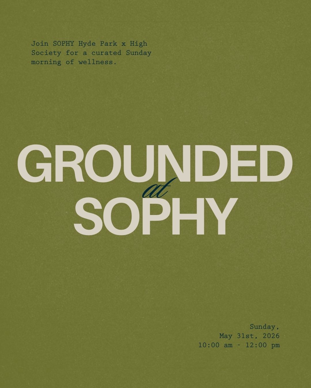 Ground Flyer Front Green