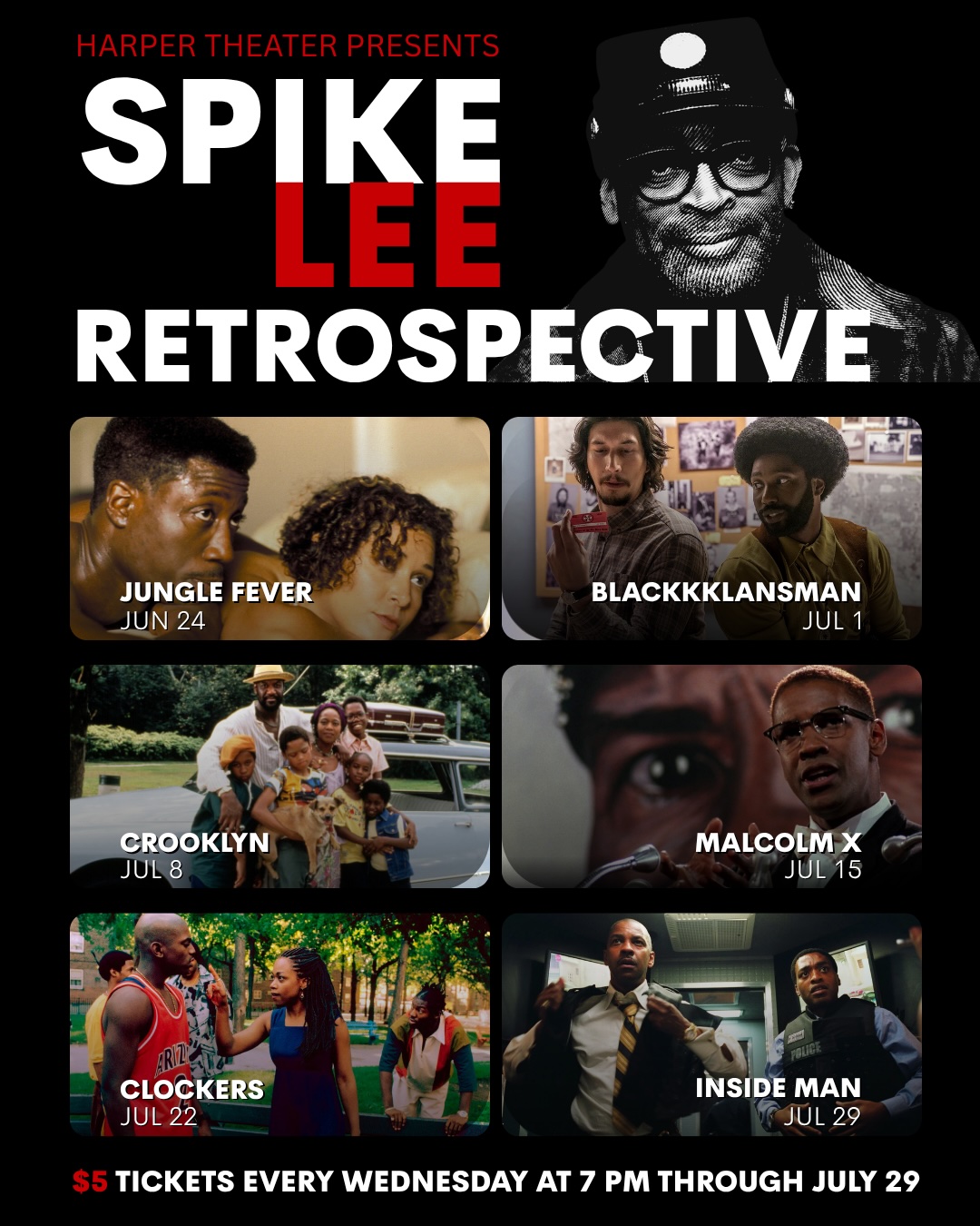 Spike Lee Restrospective Instagram Graphic (Created 6.17.26)